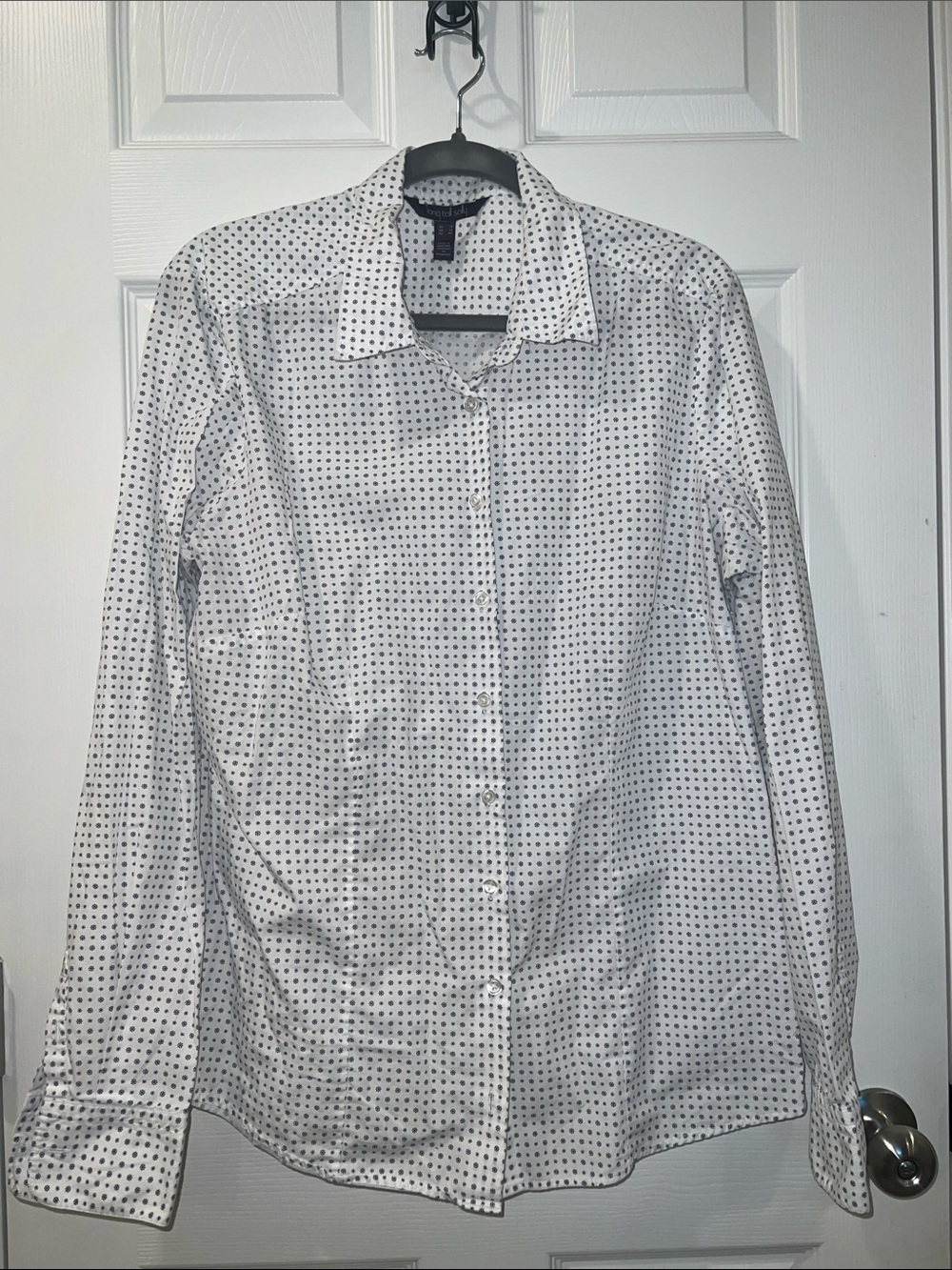 Long Tall Sally White with Blue Shirt 14